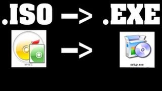How To Open ISO  Extract ISO  ISO to EXE [upl. by Eimaj297]