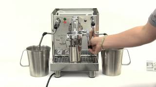 How to descale a heat exchanger espresso machine [upl. by Aiselad858]