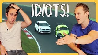 CAR GUYS REACT Idiotic Brands Hatch Gatecrashers  2G1C [upl. by Desiri14]