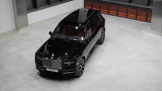 KLASSEN Rolls Royce Cullinan Armored and Stretched cars  BUNKER Black FULL Review Interior Exterior [upl. by Asilim]