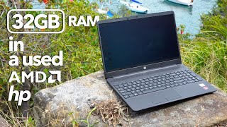 32GB RAM in a used AMD HP laptop [upl. by Julieta]