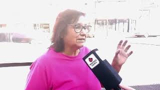 Empleados de Multimedios SAPEM armaron una carpa en la protesta multisectorial  Misiones Cuatro [upl. by Esadnac]