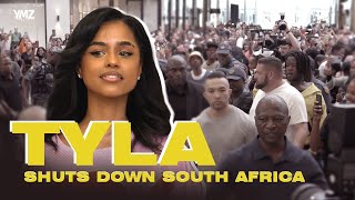 TYLA SHUTS DOWN SOUTH AFRICA with a Popup in Johannesburg [upl. by Suilenrac403]