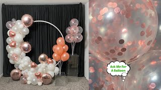 Balloon Garland amp Stands Kit  Pink Confetti [upl. by Swithbart]