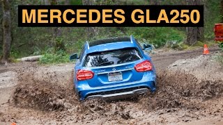 2015 Mercedes GLA250 4Matic  Off Road And Track Review [upl. by Nivahb]