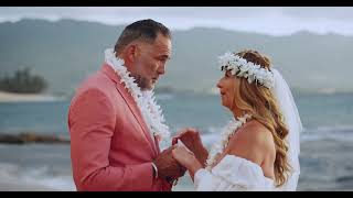 Hawaii Beach Wedding  Papailoa Beach sample video [upl. by Diehl]