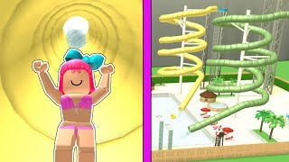 Roblox OPENING A 5000000 DOLLAR WATER PARK [upl. by Judenberg535]