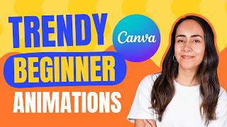 Easy Canva Animation Tutorial for Beginners 2024 [upl. by Amo]