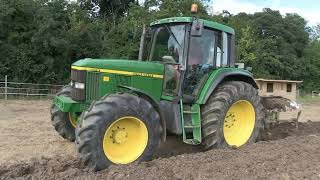 JOHN DEERE 6810 AND DOWDESWELL PLOUGH [upl. by Johnstone]