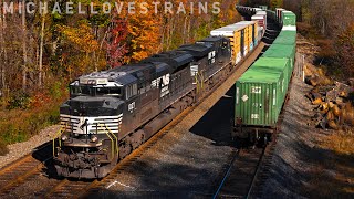 Extreme Freight Trains at Pennsylvanias Horseshoe Curve [upl. by Law]