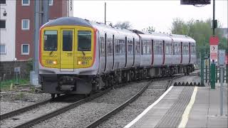 Trains at Cardiff Central 28042021 [upl. by Nosauq468]