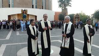 Schiavonea ieri e oggi Processione della Madonna della Schiavonea [upl. by Eyllom679]