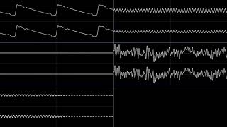 Star Fox  Sector Y Looped Perfectly Oscilloscope View [upl. by Eimmij610]