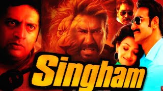 Singham full movie  Ajay Devgan  Kajal Aggarwal Prakash Raj  hd movie fact and Review [upl. by Wyly]