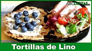 DESAYUNOS LIGHT CON TORTILLAS DE LINO [upl. by Radley]