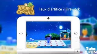 Feux dartifice  Firework  Animal Crossing New Leaf [upl. by Ydniahs770]