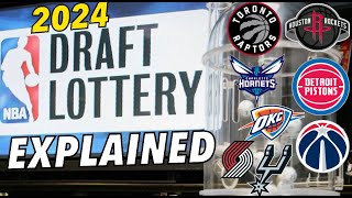 The NBA Draft Lottery Explained I 2024 NBA Draft Lottery Odds and how the NBA Draft Lottery works [upl. by Ikiv338]