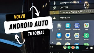 Volvo Android Auto  How to Use and Activate [upl. by Swanhilda]