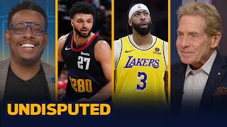 Lakers blow 20point lead vs Nuggets in Game 2 Murray hits Buzzer Beater over AD  NBA  UNDISPUTED [upl. by Ylrahc]