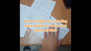 Kumon English grading [upl. by Brunella686]