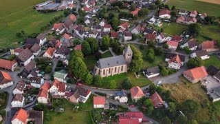 Sportplatz Pömbsen mit neuer Flutlichtanlage [upl. by Boigie]