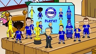 🎄DAY 9🎄 🚍Chelsea TOYS🚍 442oons Video Advent Calendar football cartoon [upl. by Annet]