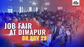 NCSC FOR DIFFERENTLY ABLED DIMAPUR TO ORGANIZE JOB FAIR IN DIMAPUR ON NOV 29 [upl. by Nnave]