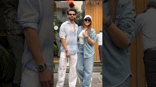 Taking our Monday BLUES away😍  Sonakshi Sinha Zaheer Iqbal  shorts couplegoals [upl. by Asilaj]