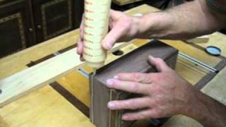 Making a Walnut Box with Wood Inlays  Part 5 [upl. by Shanda]