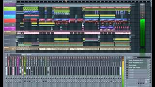 Skrillex  Damien Marley Make It Bun Dem Completely Recreated in FL Studio by bazzone [upl. by Prudie]