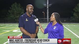 DMV Gridiron Interviews Head Coach Mike Hunter [upl. by Matthia]