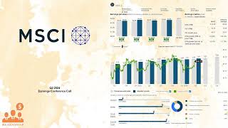 MSCI MSCI Inc Q2 2024 Earnings Conference Call [upl. by Piscatelli]