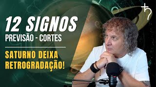 PREVISÕES PARA OS 12 SIGNOS SATURNO DEIXA RETROGRADAÇÃO  CORTES NILTON SCHUTZ  3010 A 0511 [upl. by Allemaj985]