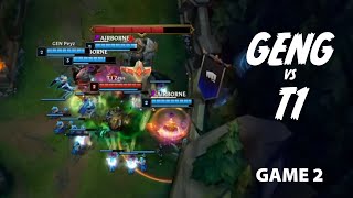 HighLights  Game 2 GENG vs T1 [upl. by Fritzsche]