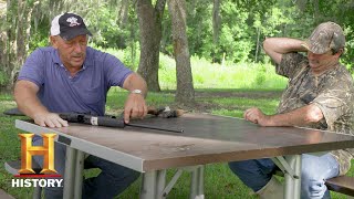 Swamp People Troy and Frenchy on Misfiring Guns Season 9  History [upl. by Kire]