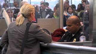 US Customs amp Border Protection Operations Back at Newark Airport [upl. by Eserehs720]