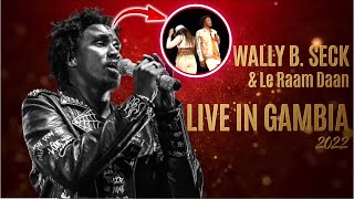 Wally Seck Live in Gambia  24 Decembre 2022   partie 1 [upl. by Nutter]