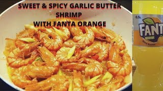 Sweet amp Spicy Garlic butter shrimp  Garlic Butter Shrimp  lami pas imung Ex  Gilyns Channel [upl. by Mill991]