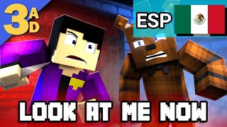 quotLook At Me Nowquot FNAF Minecraft Animated Music Video Español Latino [upl. by Sitra]