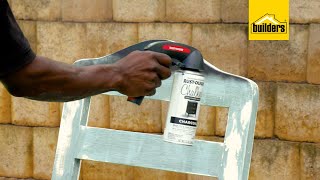 RustOleum Chalked Spray Paint Makes Using Chalked Paint Easy [upl. by Ennoid]