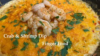 How To Make Crab amp Shrimp Dip crabdip shrimpdip BestFoodsEasyConcepts CookingwithDarius [upl. by Aubyn]