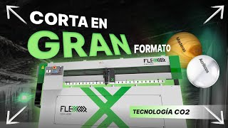 Cortadora CO2 150W de gran formato 25 x 13 mts para lamina completa HYPER2513 │ FlexMax Laser [upl. by Aehsan400]