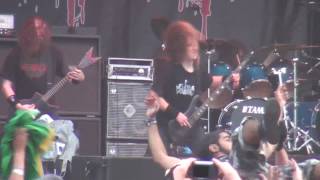 Cannibal Corpse  Hammer Smashed Face  Wacken 2010 [upl. by Hultin]