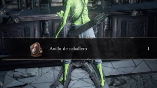 anillo de caballero DARK SOULS III [upl. by Llehsor298]