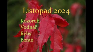 🍁Listopad🍂KozorohVodnářRybyBeran🌲 cestamiksobevykladkaret [upl. by Yelsehc930]