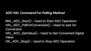 4STM32 Single Channel ADC  Polling Method  Online Simulator [upl. by Shishko147]