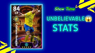 Show Time Card of Ronaldo🤩 Skill and Stats 💀🔥efootball [upl. by Attenaz531]