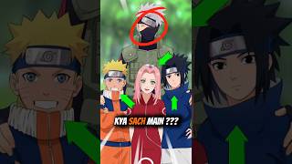 Original Design Of Team 7anime naruto narutoshippuden [upl. by Earlie553]