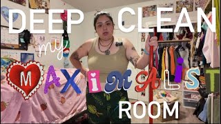 Deep Clean my Maximalist room [upl. by Laniger]