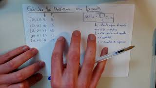 Calcular la MEDIANA con Fórmula  Estadística Ejercicio Practico RESUELTO [upl. by Wendolyn]